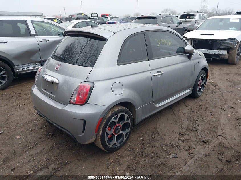 2016 Fiat 500 Turbo VIN: 3C3CFFHH3GT165390 Lot: 38914144