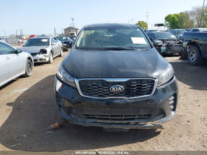 2019 Kia Sorento 2.4L L VIN: 5XYPG4A32KG577992 Lot: 38914248