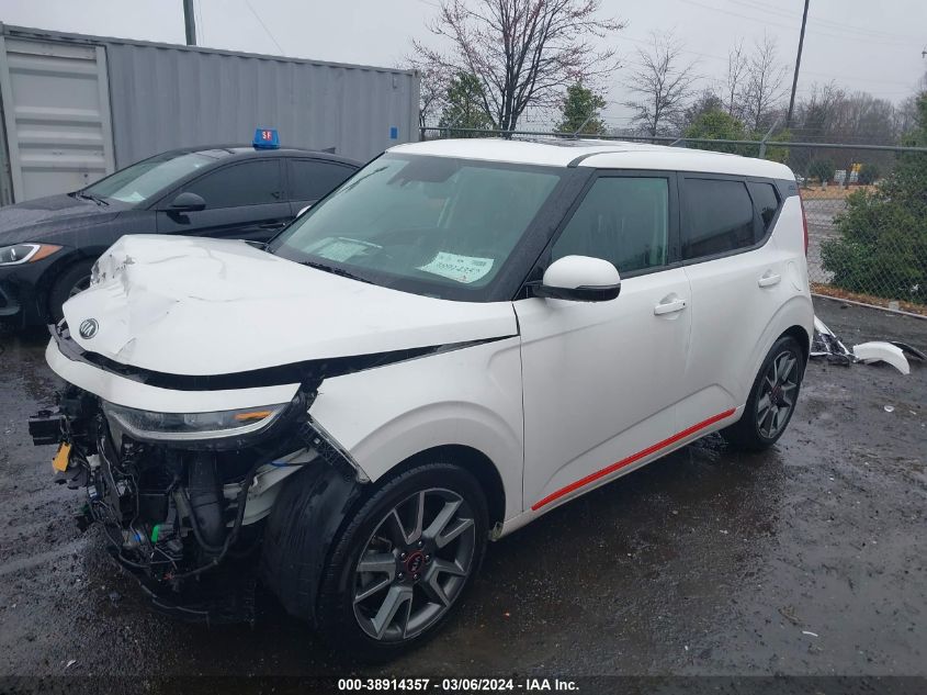 2020 Kia Soul Gt-Line Turbo VIN: KNDJ53AF5L7077193 Lot: 38914357