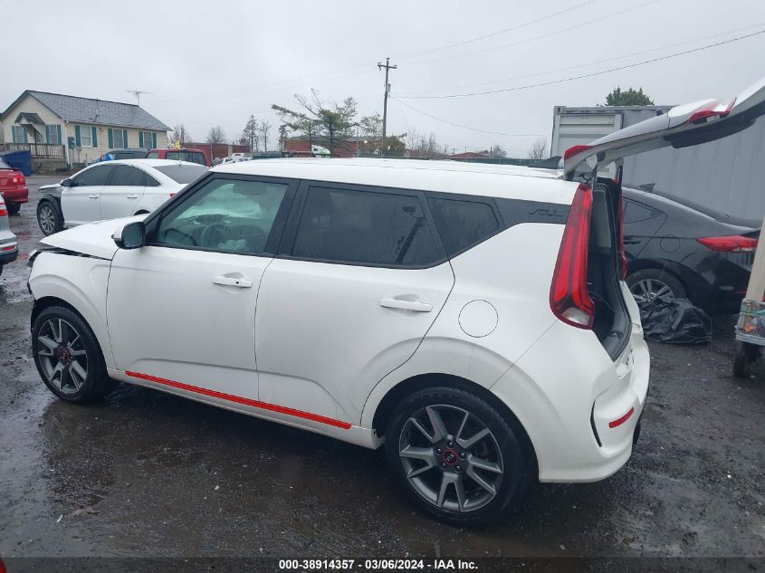 2020 Kia Soul Gt-Line Turbo VIN: KNDJ53AF5L7077193 Lot: 38914357