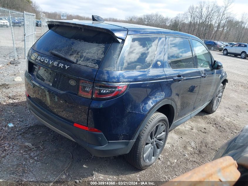 2020 Land Rover Discovery Sport Se VIN: SALCP2FX6LH840694 Lot: 38914368