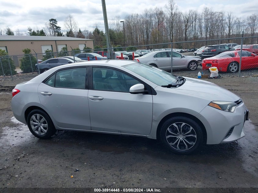 2015 TOYOTA COROLLA LE - 2T1BURHE4FC401504