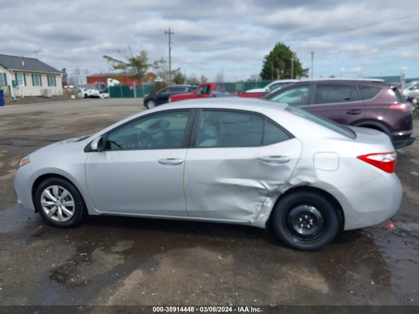 2015 TOYOTA COROLLA LE - 2T1BURHE4FC401504
