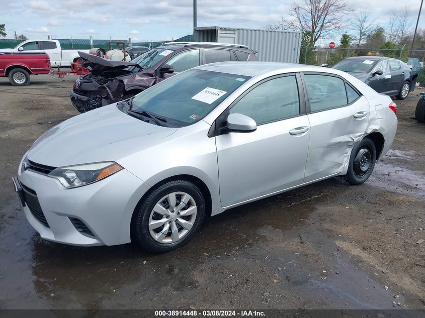 2015 TOYOTA COROLLA LE - 2T1BURHE4FC401504