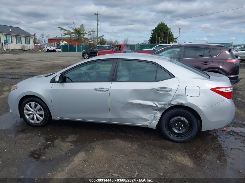 2015 TOYOTA COROLLA LE - 2T1BURHE4FC401504