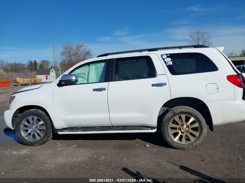 2017 Toyota Sequoia Limited VIN: 5TDJY5G15HS153278 Lot: 38914521