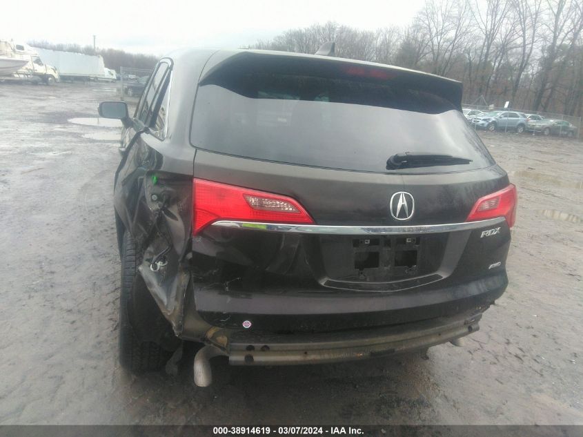 2015 Acura Rdx VIN: 5J8TB4H57FL013884 Lot: 38914619