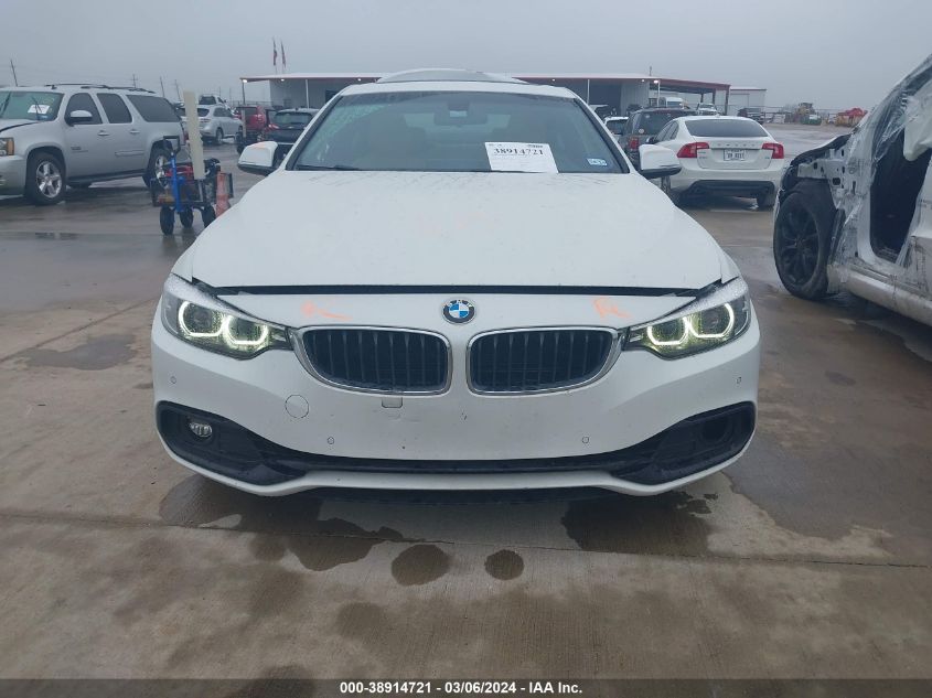 2019 BMW 430I VIN: WBA4W3C51KAF92174 Lot: 38914721