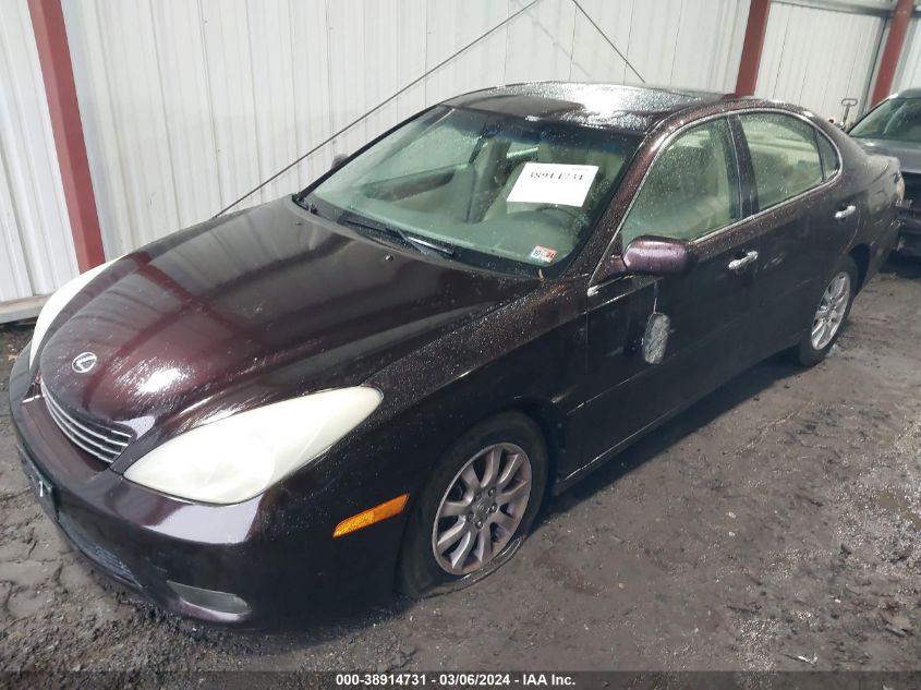 2003 Lexus Es 300 VIN: JTHBF30G130130443 Lot: 38914731