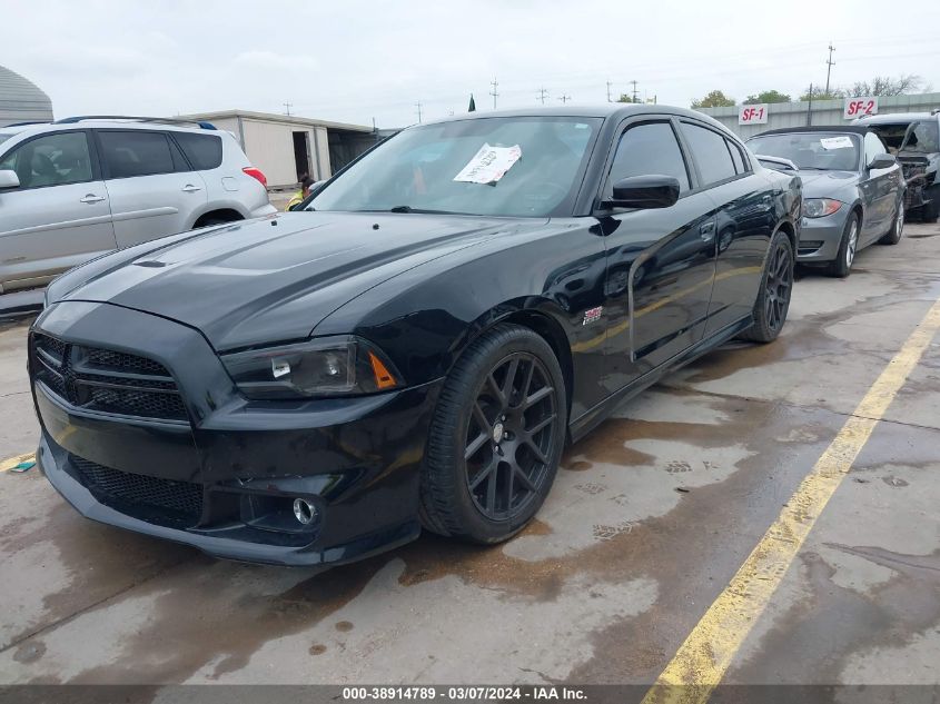 2012 Dodge Charger Srt8 Superbee VIN: 2C3CDXGJ5CH298459 Lot: 38914789