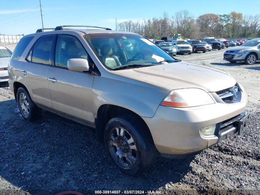 2002 Acura Mdx VIN: 2HNYD182X2H532111 Lot: 38914807