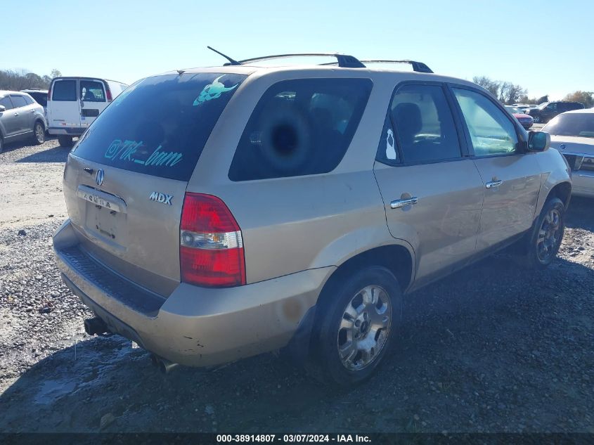 2002 Acura Mdx VIN: 2HNYD182X2H532111 Lot: 38914807