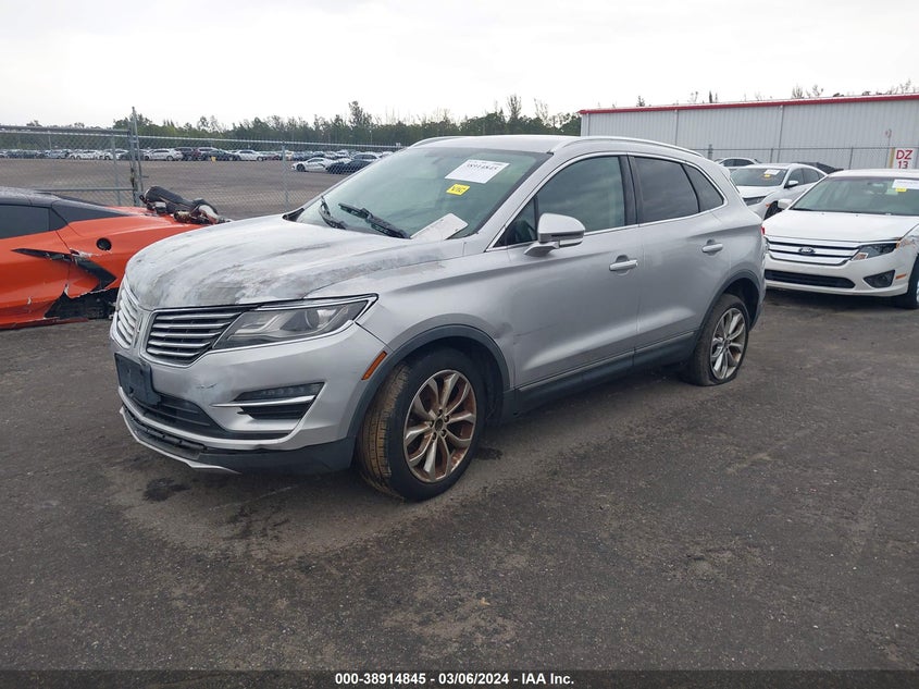 VIN 5LMCJ2D90HUL35223 2017 LINCOLN MKC SELECT