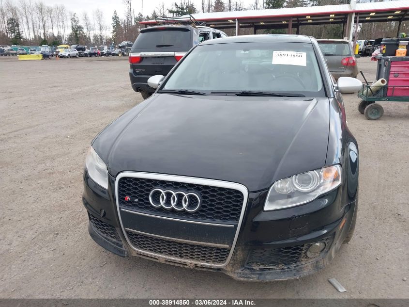 2007 Audi Rs 4 4.2L VIN: WUARU78E87N907888 Lot: 38914850