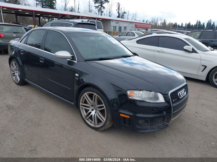 2007 Audi Rs 4 4.2L VIN: WUARU78E87N907888 Lot: 38914850