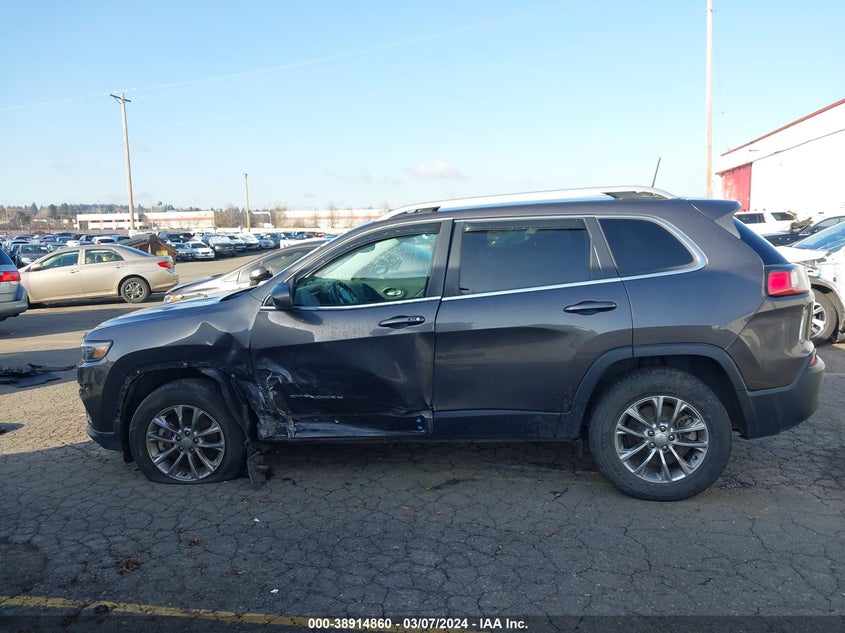 VIN 1C4PJMLX0KD391335 2019 JEEP CHEROKEE LATITUDE PLUS 4X4