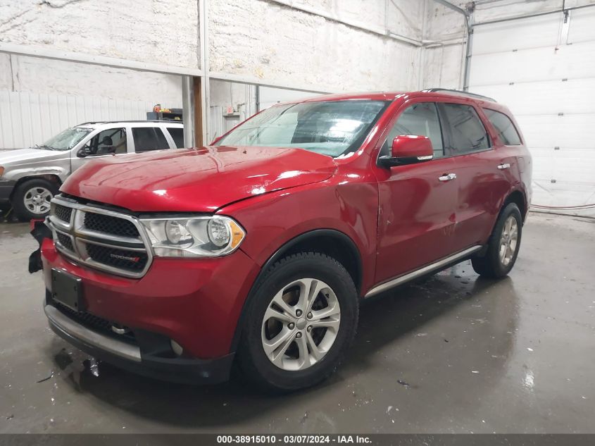 2013 Dodge Durango Crew VIN: 1C4RDJDG5DC691281 Lot: 38915010