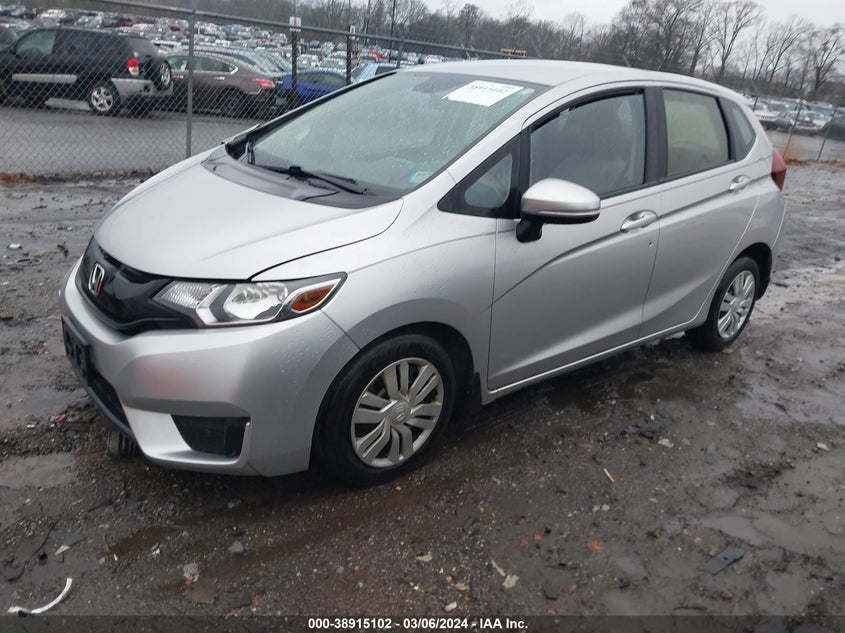 2016 HONDA FIT LX - JHMGK5H58GS007748