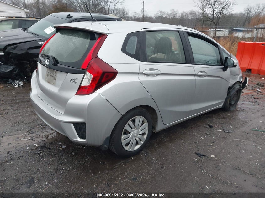 2016 HONDA FIT LX - JHMGK5H58GS007748