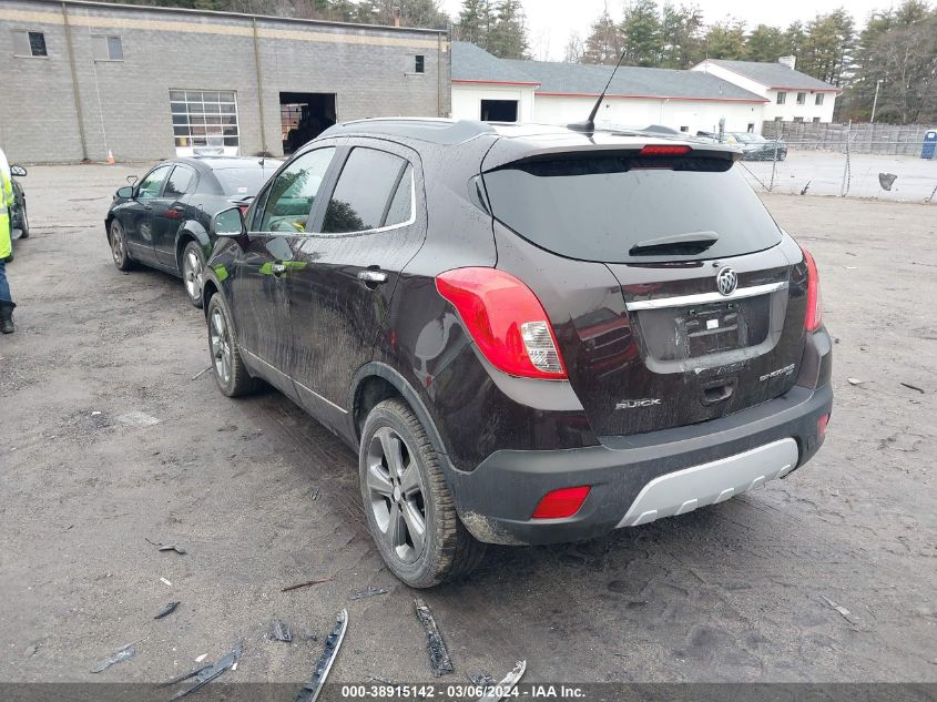 2013 Buick Encore Leather VIN: KL4CJGSB6DB148322 Lot: 38915142