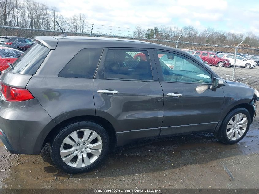 2011 Acura Rdx VIN: 5J8TB1H24BA000049 Lot: 38915273