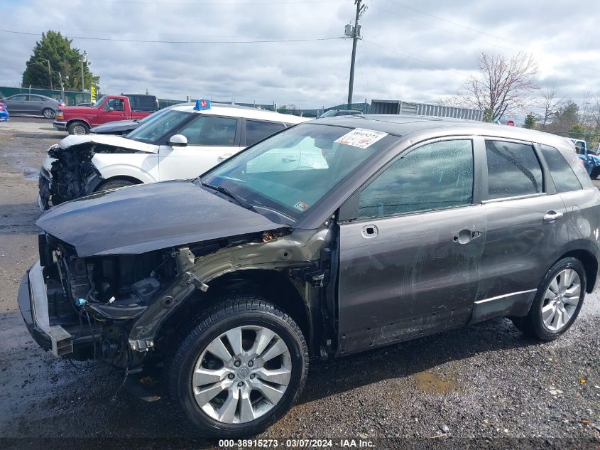 2011 Acura Rdx VIN: 5J8TB1H24BA000049 Lot: 38915273