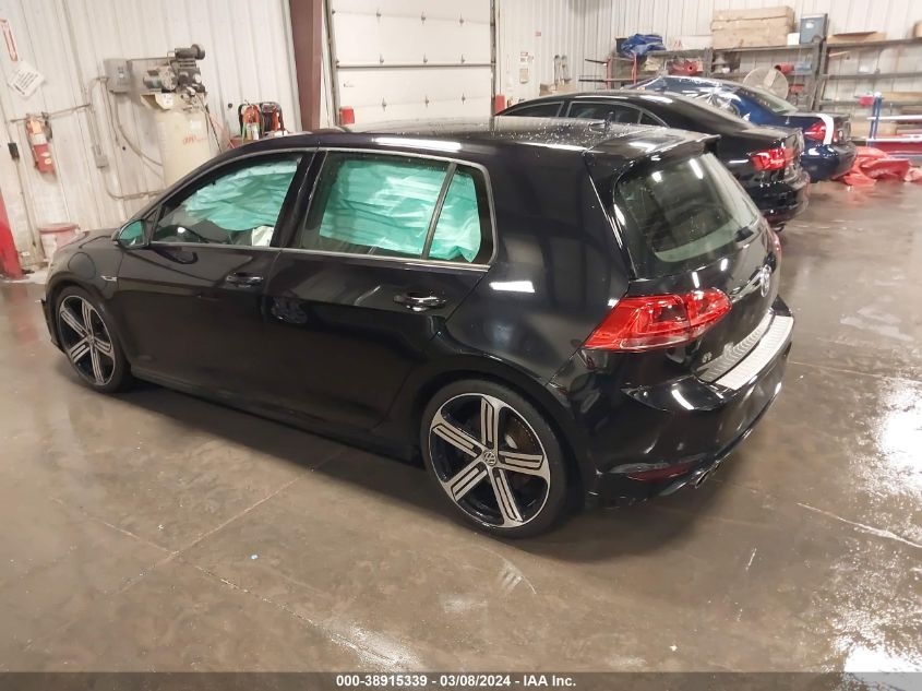 WVWUF7AUXGW284514 2016 Volkswagen Golf R 4-Door