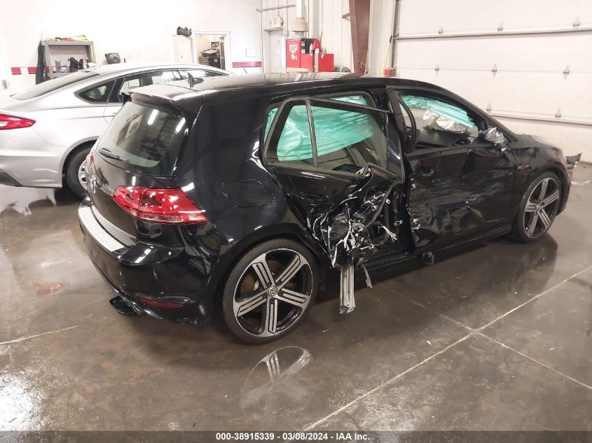 WVWUF7AUXGW284514 2016 Volkswagen Golf R 4-Door