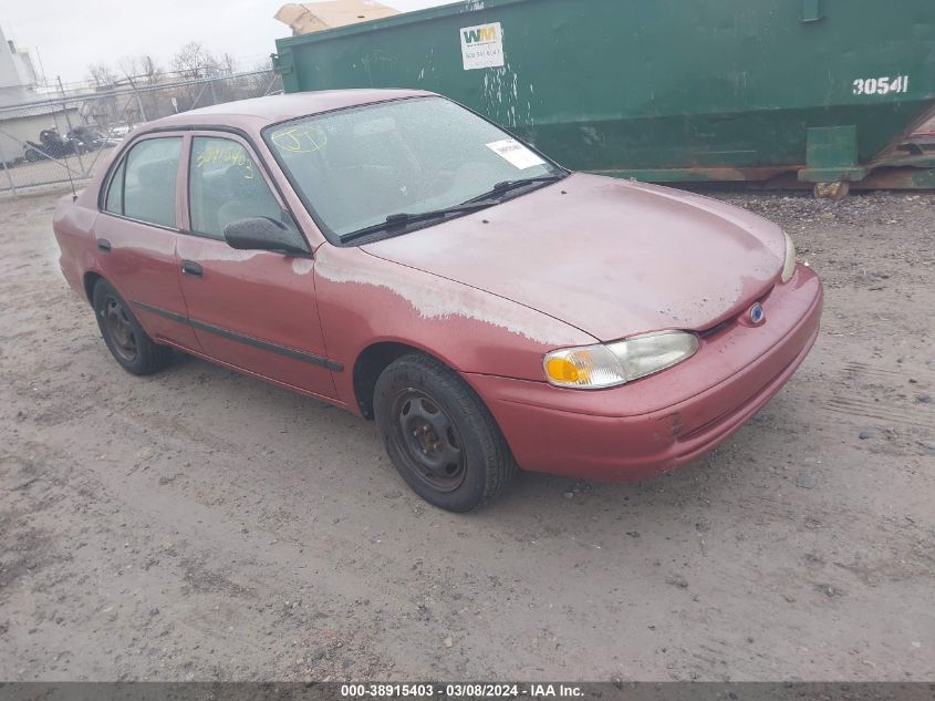 1999 Chevrolet Prizm VIN: 1Y1SK5286XZ416672 Lot: 38915403