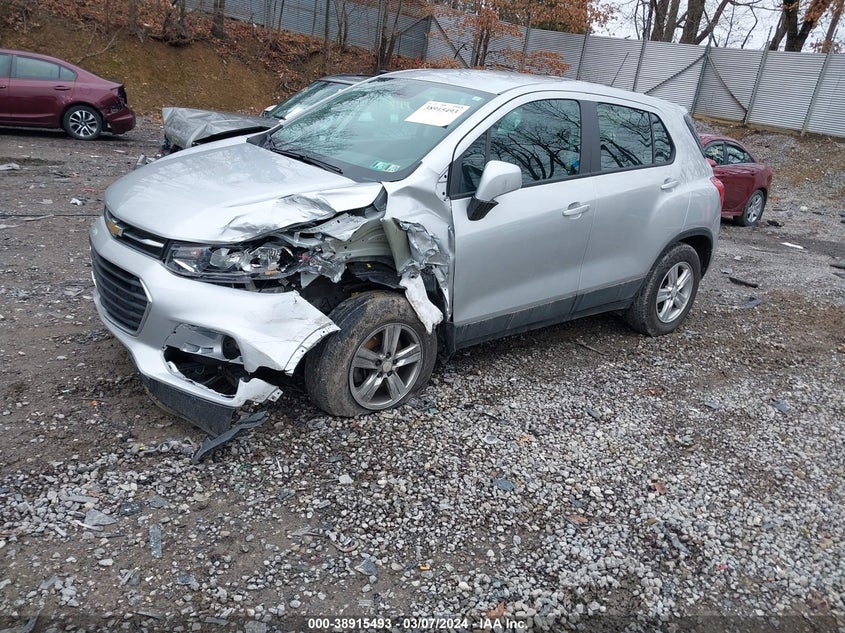 VIN KL7CJNSB0JB712257 2018 CHEVROLET TRAX LS