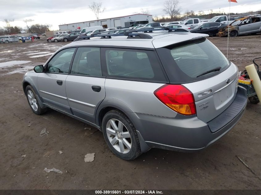 2007 Subaru Outback 2.5I VIN: 4S4BP61C376329715 Lot: 38915601