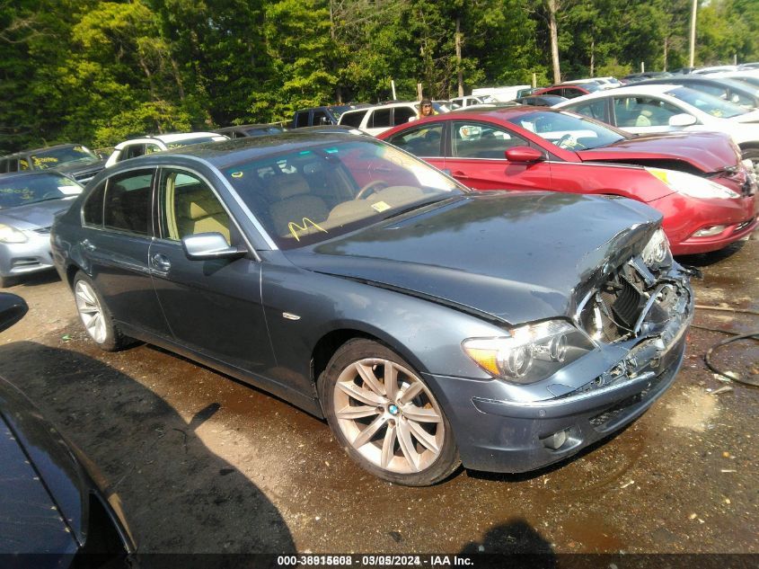 2008 BMW 750Li VIN: WBAHN83568DT86869 Lot: 38915608