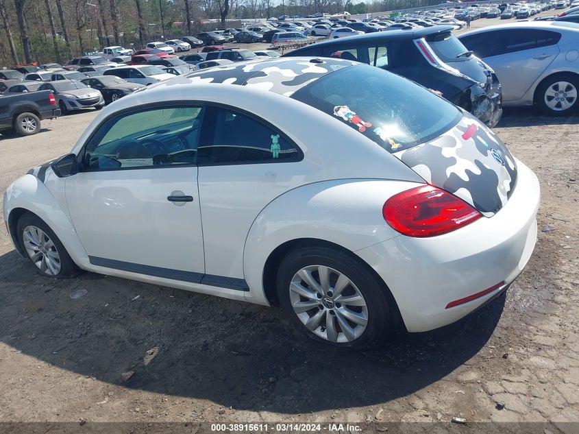 2014 VOLKSWAGEN BEETLE 2.5L ENTRY - 3VWFP7AT9EM619950