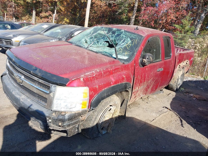 2007 CHEVROLET SILVERADO 1500 VIN: 1GCEK19J57Z531170