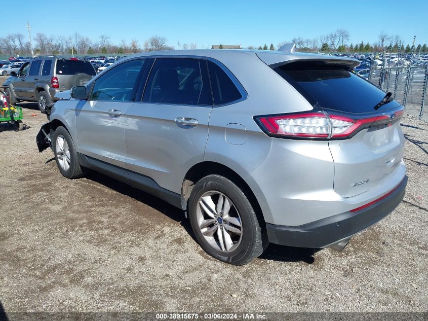 2017 Ford Edge Sel VIN: 2FMPK4J92HBB43972 Lot: 38915675