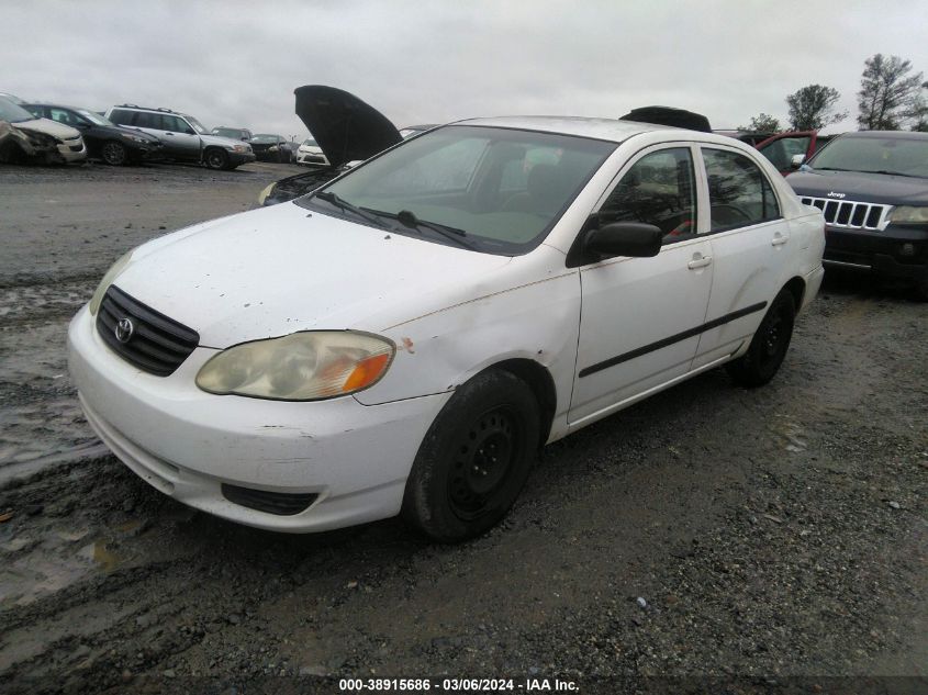 2T1BR32E23C017210 2003 Toyota Corolla Ce