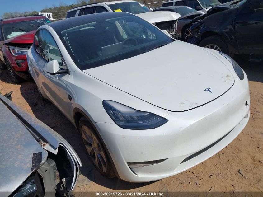 2021 TESLA MODEL Y STANDARD RANGE REAR-WHEEL DRIVE - 5YJYGDEDXMF106982