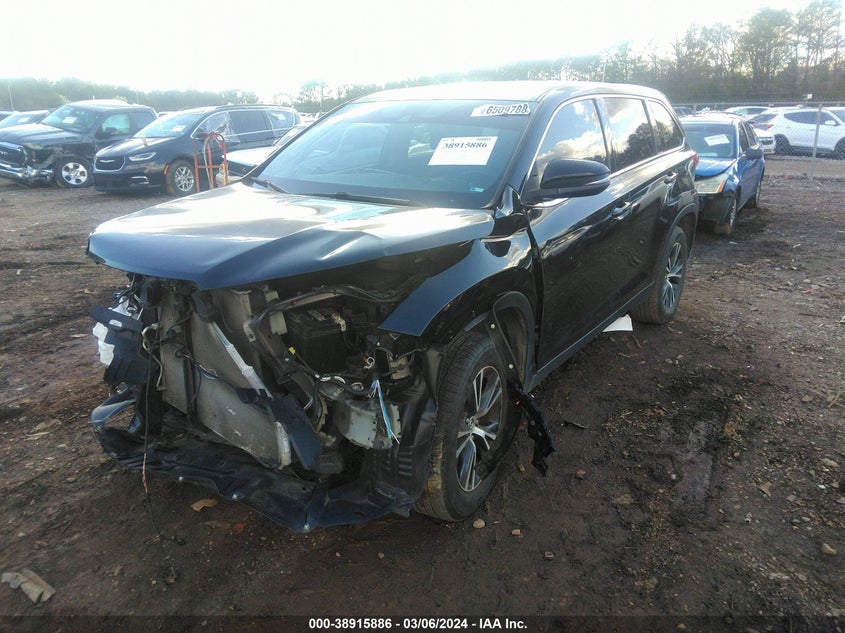 2019 TOYOTA HIGHLANDER VIN: 5TDZARFH0KS042576