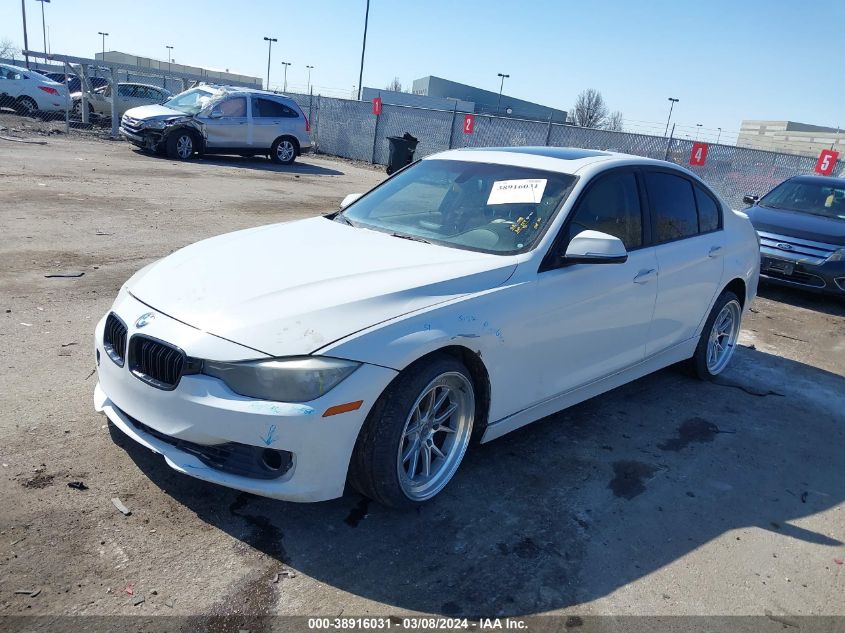 2013 BMW 328I VIN: WBA3A5C54DF352285 Lot: 38916031