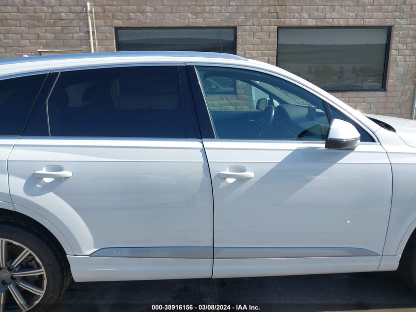 2017 AUDI Q7 PREMIUM PLUS - WA1LAAF70HD021501