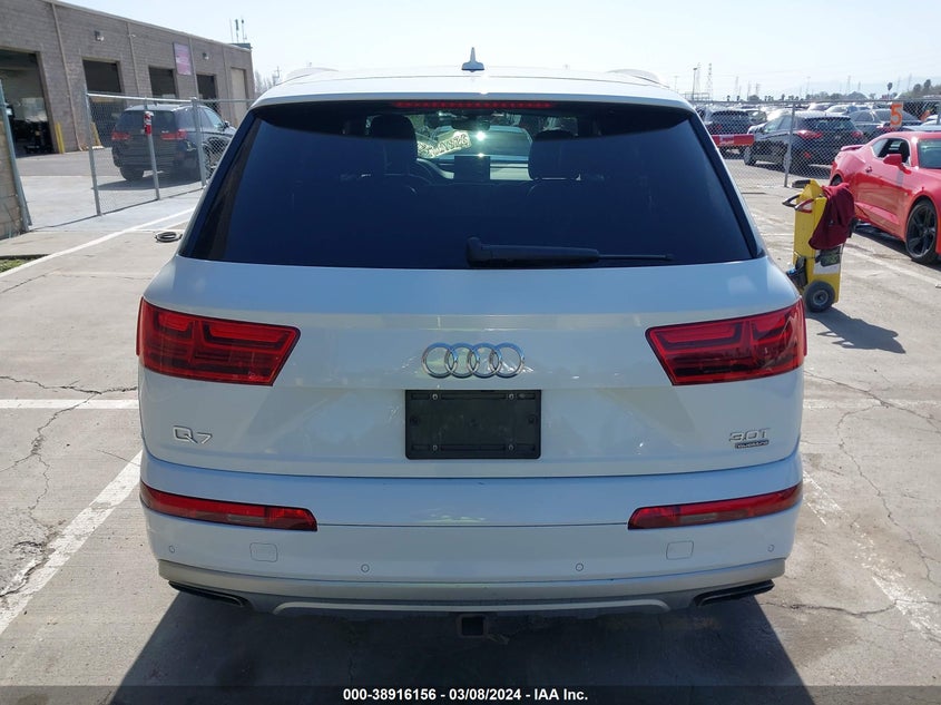 2017 AUDI Q7 PREMIUM PLUS - WA1LAAF70HD021501