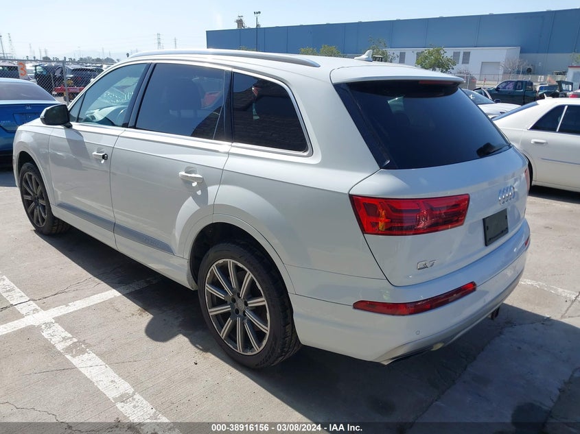 2017 AUDI Q7 PREMIUM PLUS - WA1LAAF70HD021501