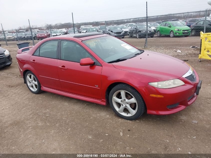 2004 Mazda Mazda6 S VIN: 1YVFP80D045N79307 Lot: 38916190