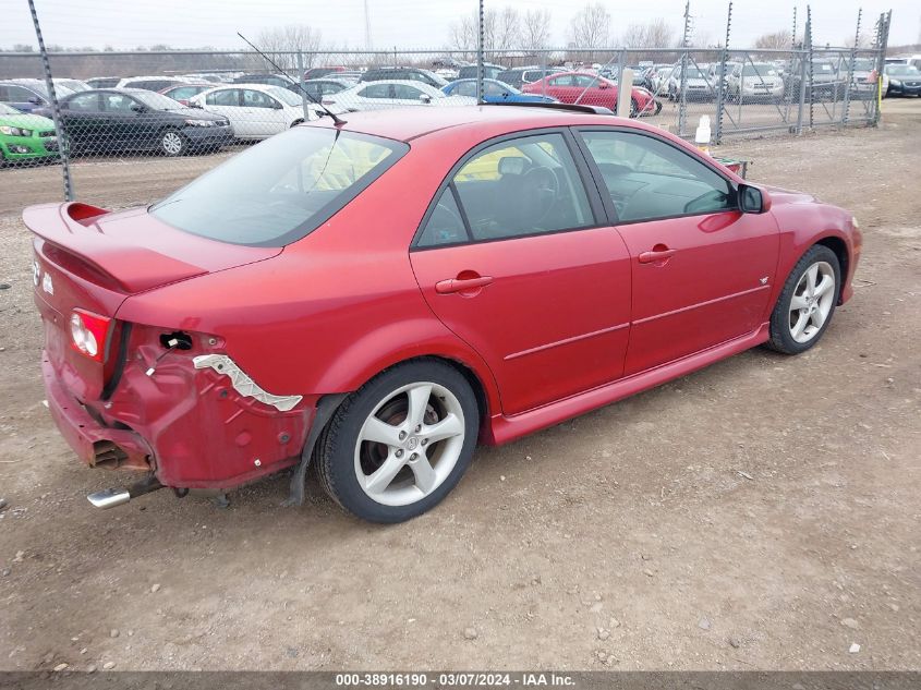 2004 Mazda Mazda6 S VIN: 1YVFP80D045N79307 Lot: 38916190