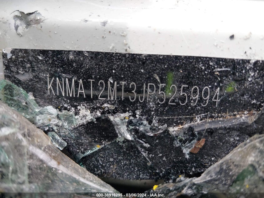 2018 NISSAN ROGUE S/SV - KNMAT2MT3JP525994