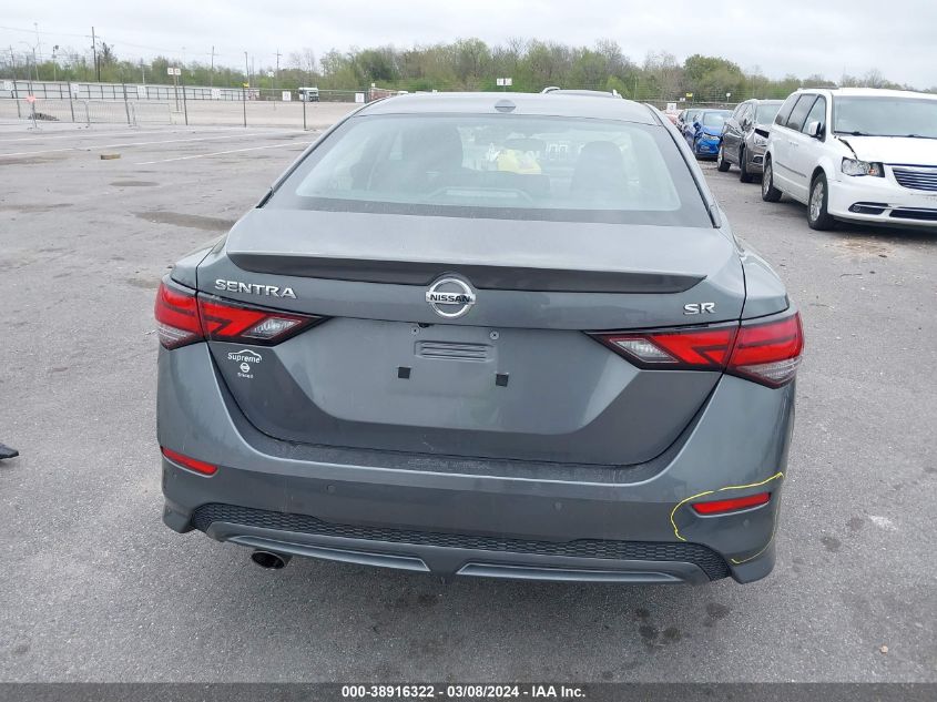 2022 Nissan Sentra Sr Xtronic Cvt VIN: 3N1AB8DV3NY258578 Lot: 38916322