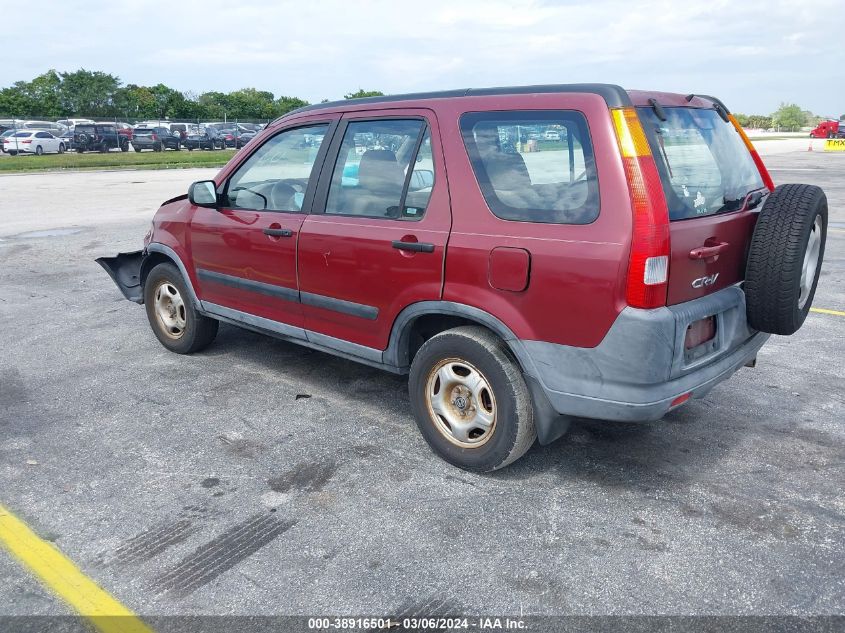 2004 Honda Cr-V Lx VIN: SHSRD68404U208241 Lot: 38916501