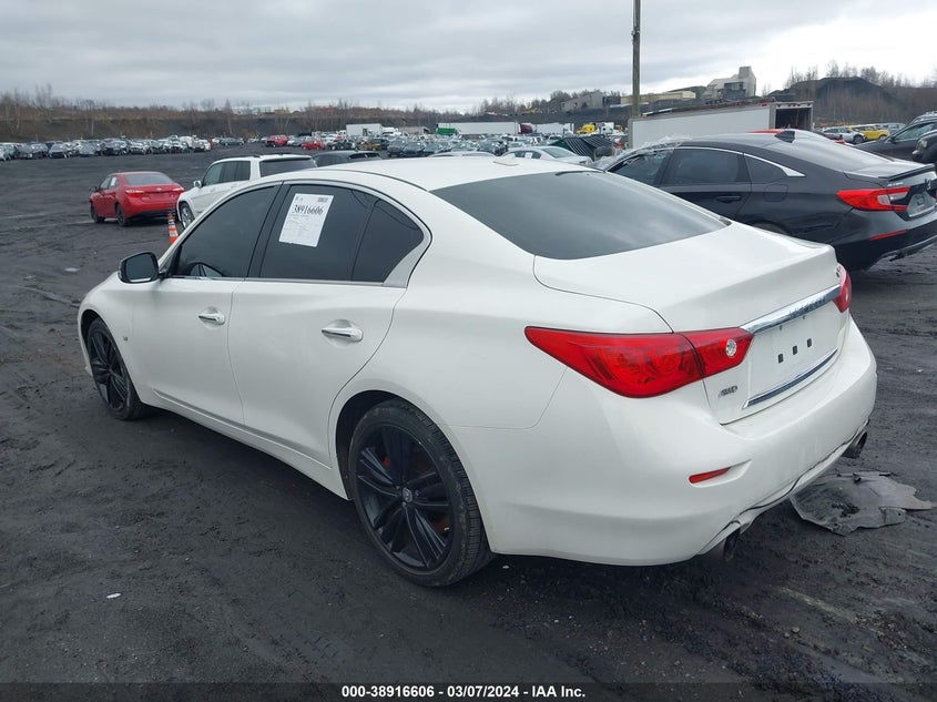 2015 INFINITI Q50 SPORT - JN1BV7AR5FM396057