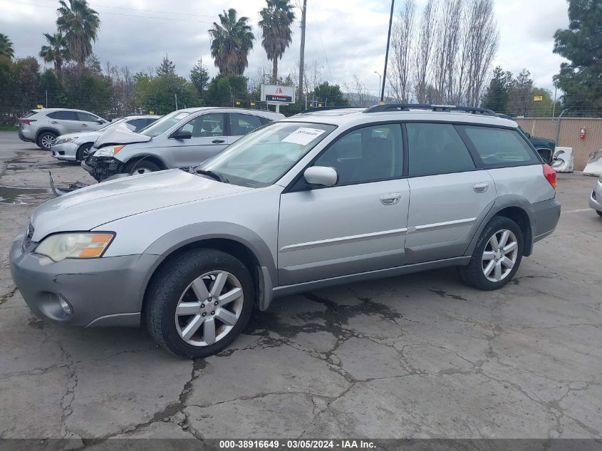 2006 Subaru Outback 2.5I Limited VIN: 4S4BP62C666359143 Lot: 38916649