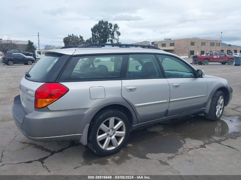 2006 Subaru Outback 2.5I Limited VIN: 4S4BP62C666359143 Lot: 38916649